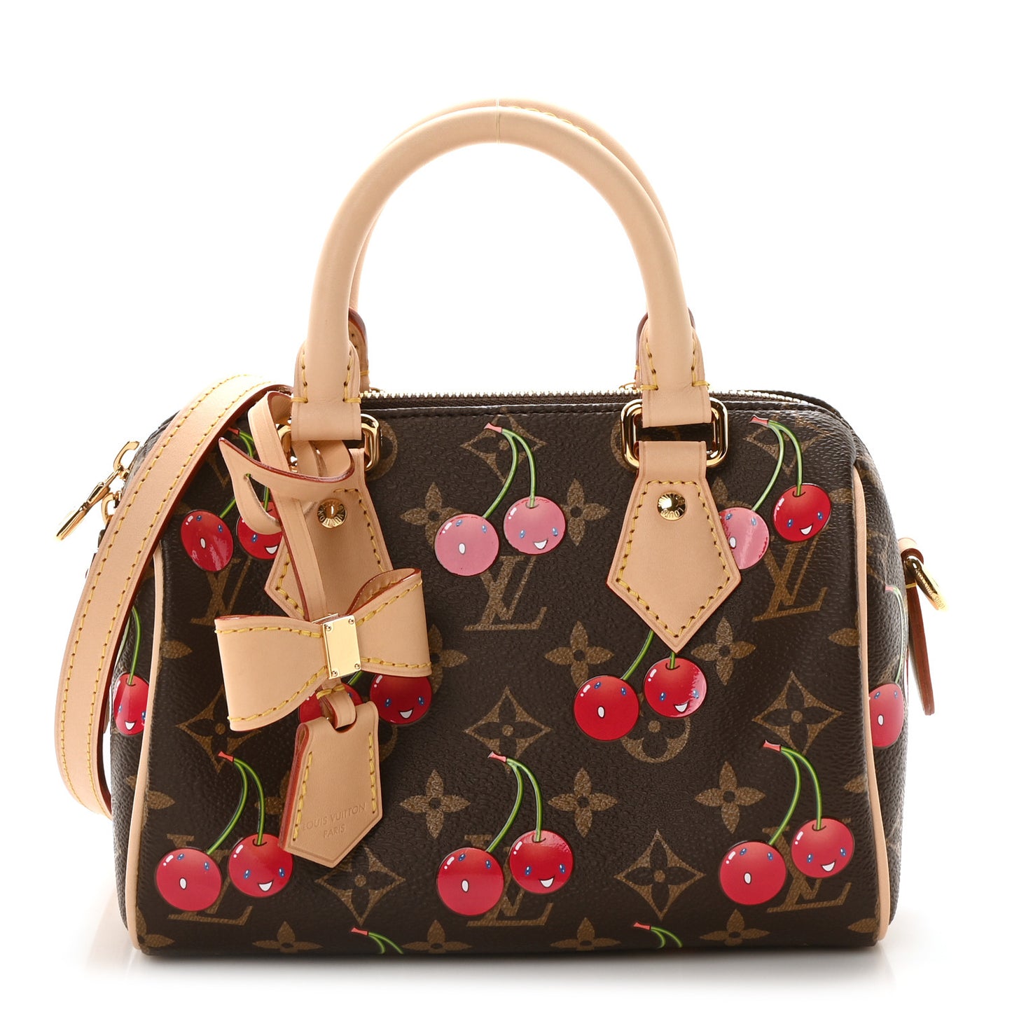LV X TM Monogram Cerises Speedy Bandouliere 20