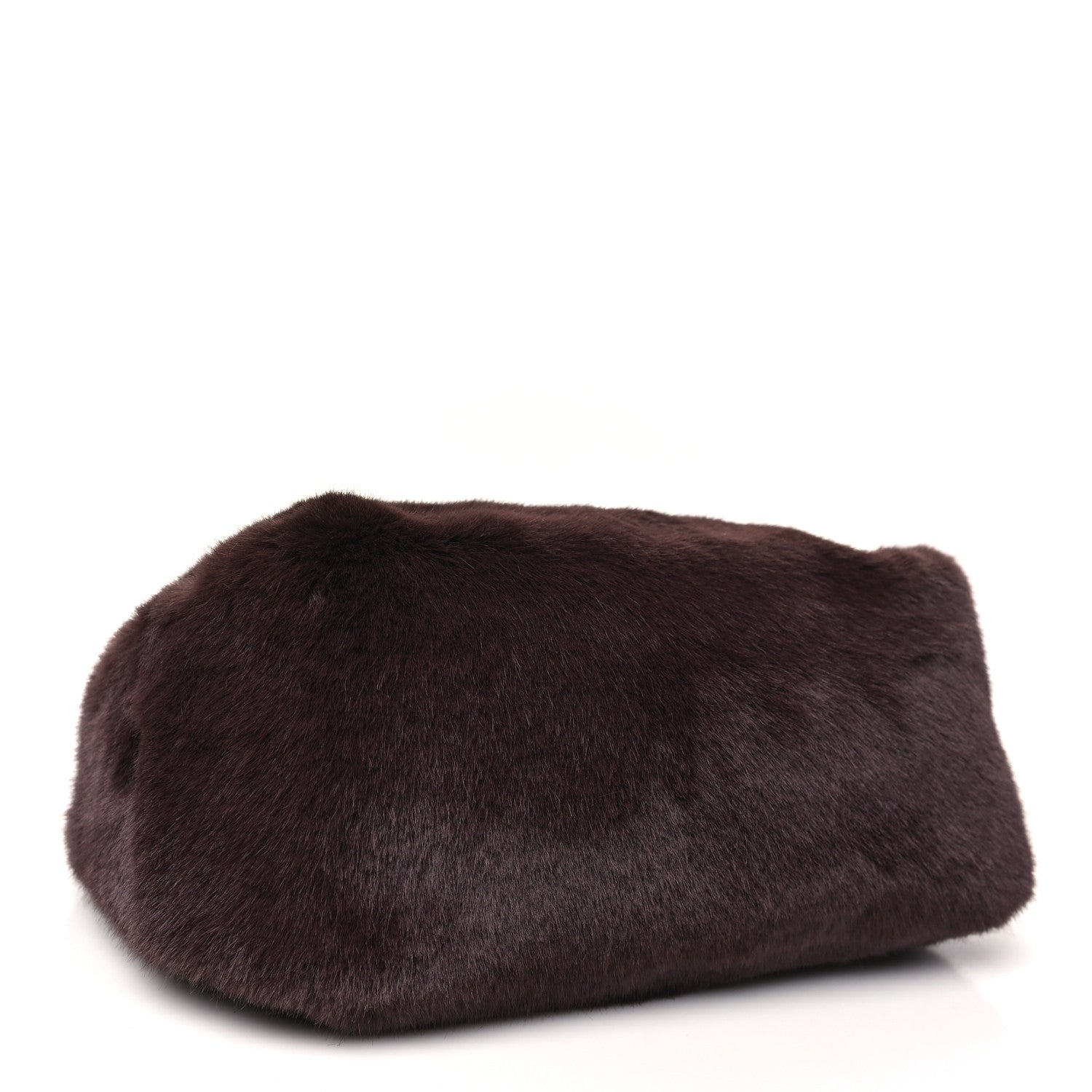 Alexander Wang Faux Fur Small Scrunchie Bag Cola 5 of 11