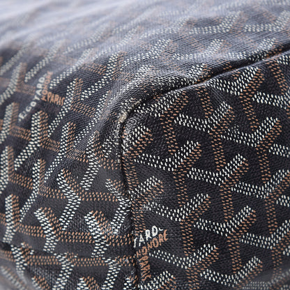 Goyard Goyardine Fidji Zip Hobo Black Gold 10 of 18