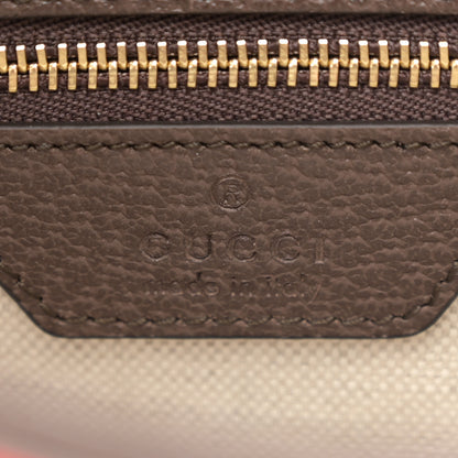 Gucci GG Supreme Monogram Web Geometric Small Jackie 1961 Beige Multicolor Brown Sugar 6 of 11