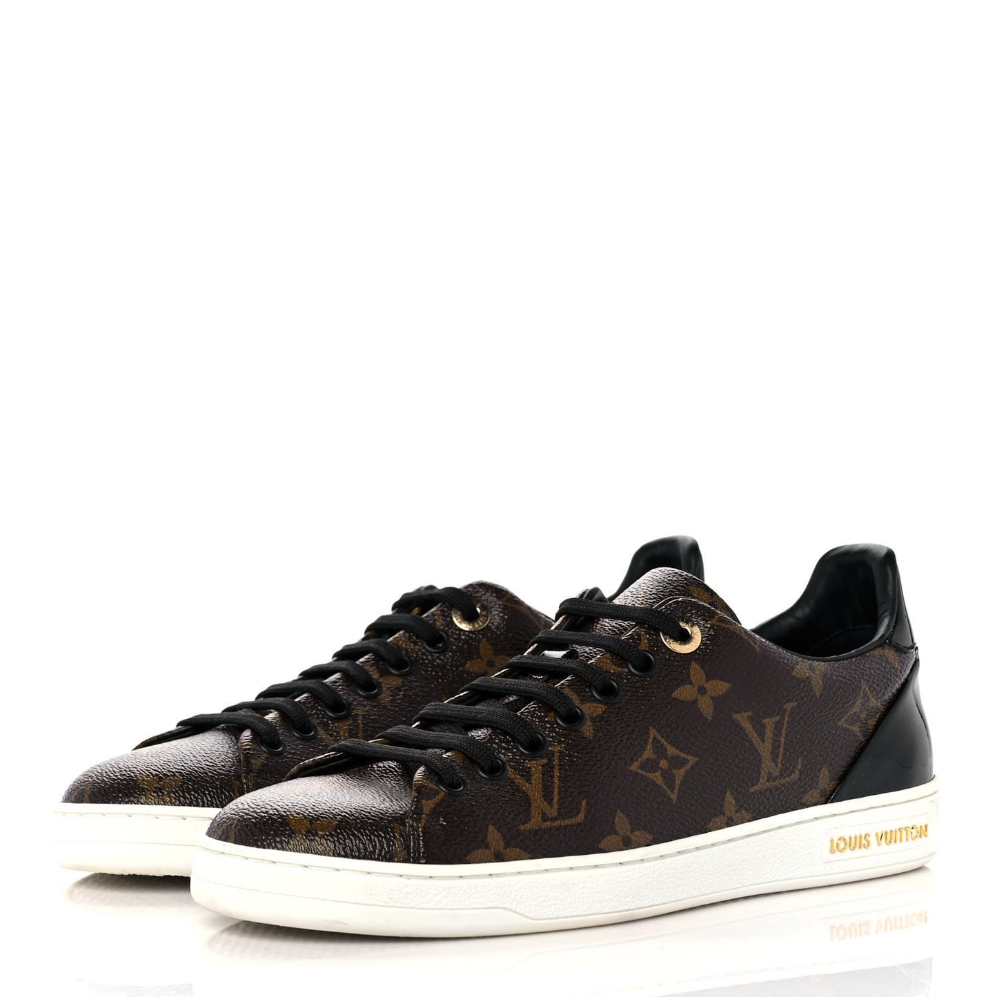 Patent Monogram Frontrow Sneakers 37.5