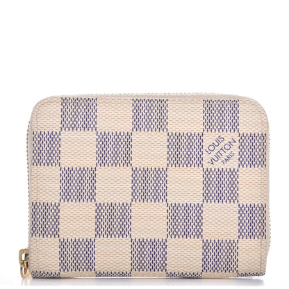 Louis Vuitton Damier Azur Zippy Coin Purse 1 of 8