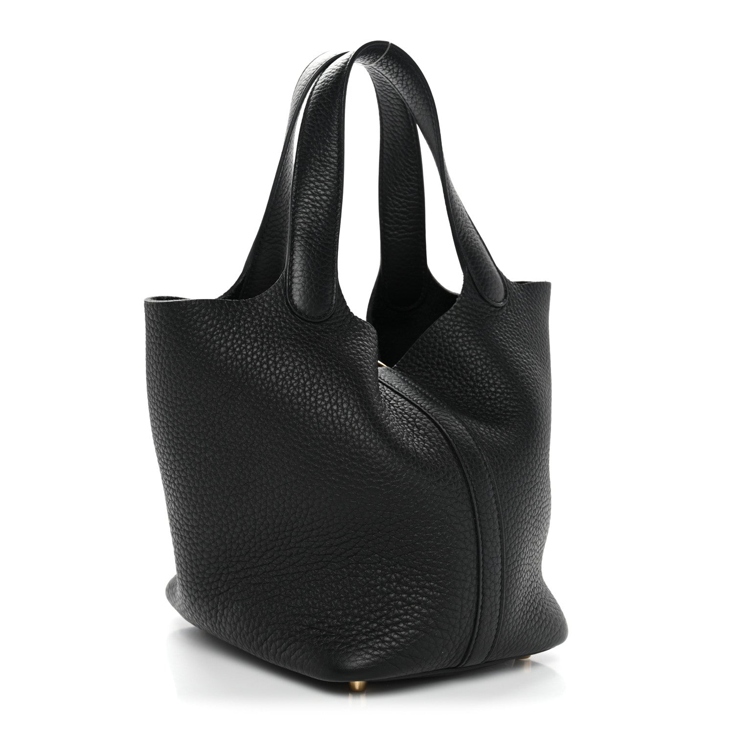 Hermes Taurillon Clemence Picotin Lock 18 PM Black 3 of 13