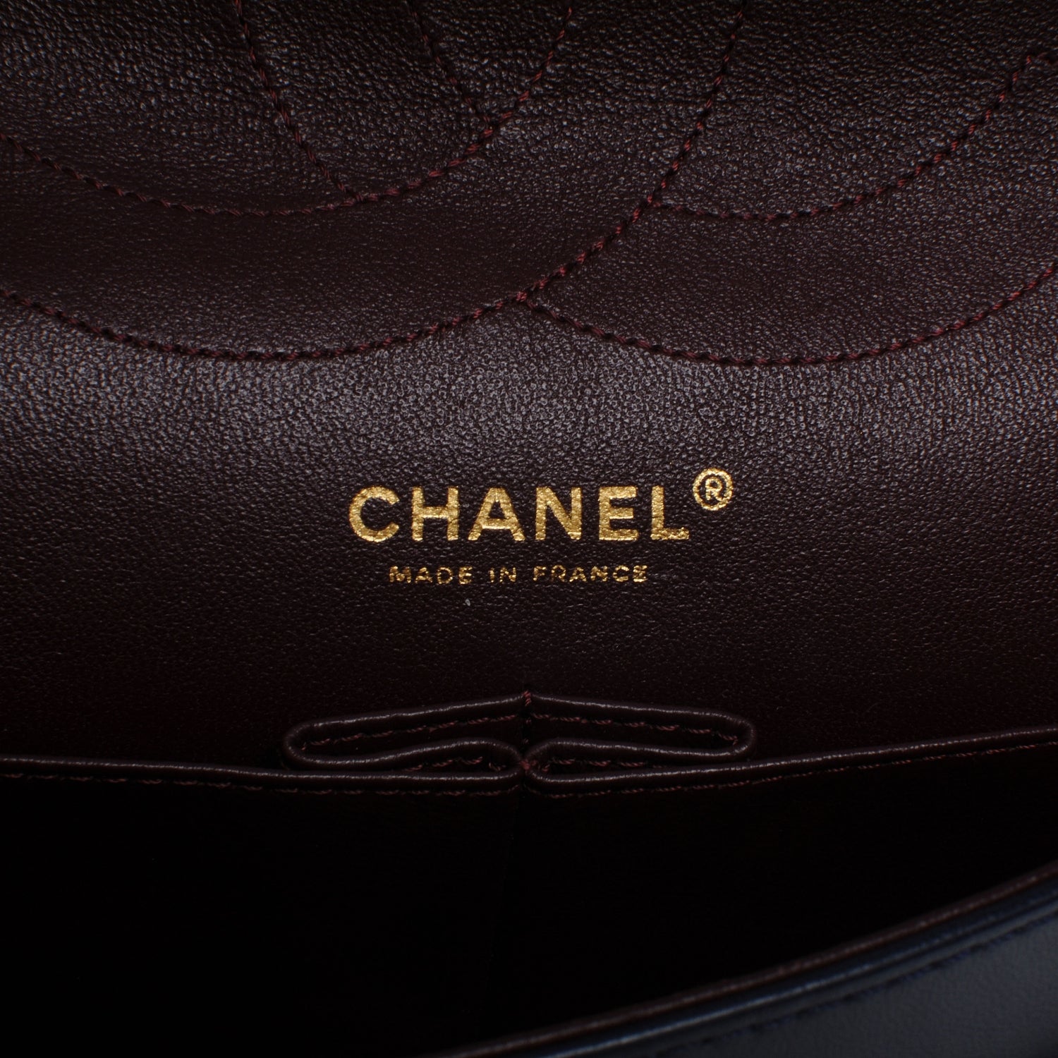Chanel Distressed Patent 2.55 Reissue 227 Jumbo Flap Navy 6 of 8