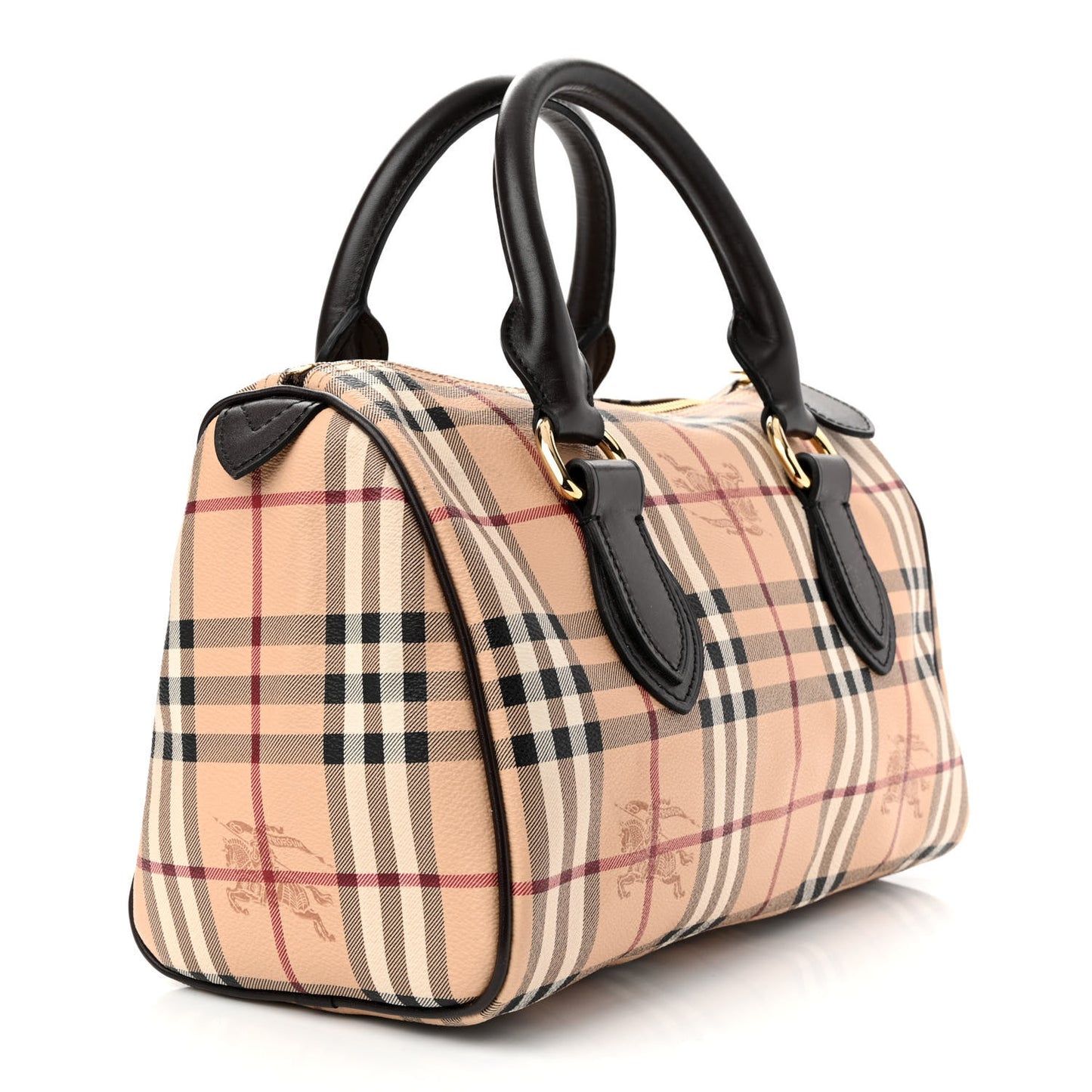Haymarket Check Small Chester Bowling Bag Chocolate