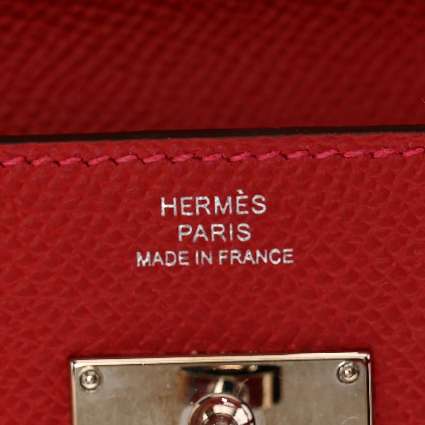Epsom Kelly Wallet To Go Rouge Casaque