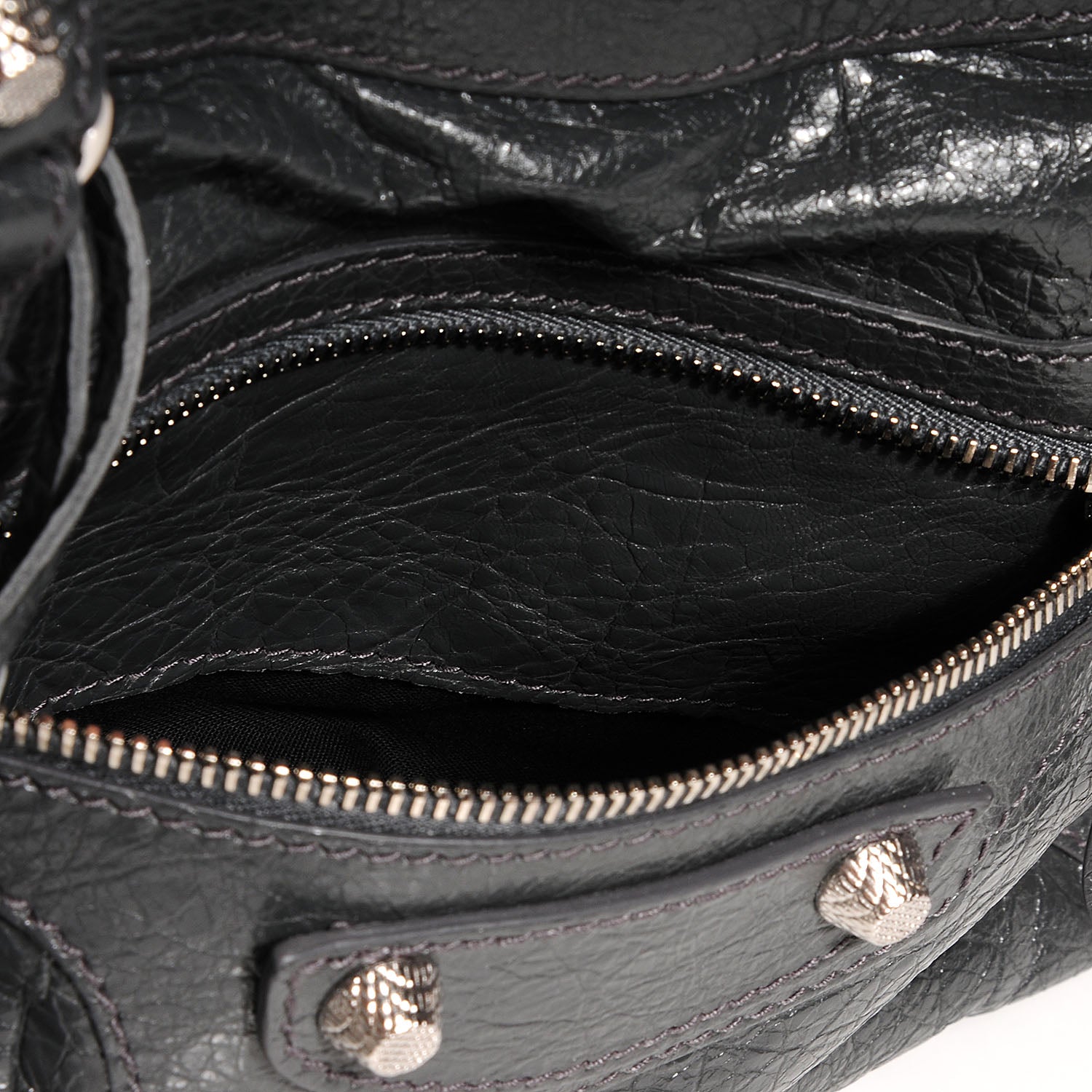 Balenciaga Agneau Giant 12 Silver Hardware City Gris Fossile 10 of 10