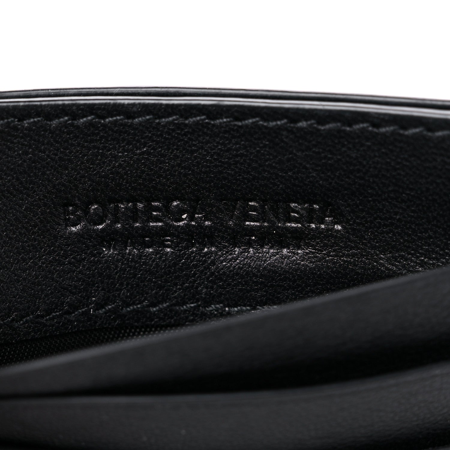 Bottega Veneta Nappa Intrecciato VN Card Case Black 6 of 8