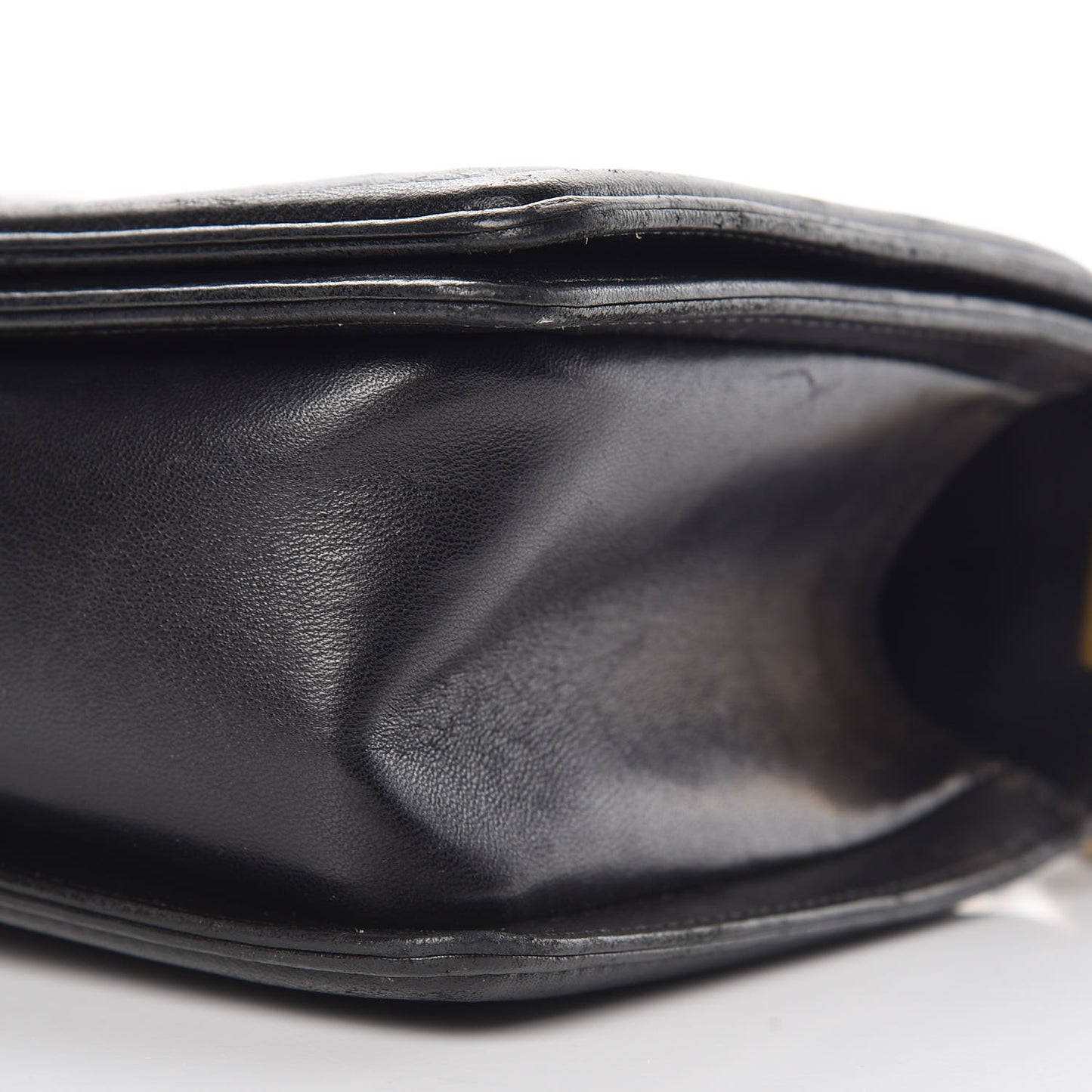 Lambskin Quilted Medium Boy Flap Black