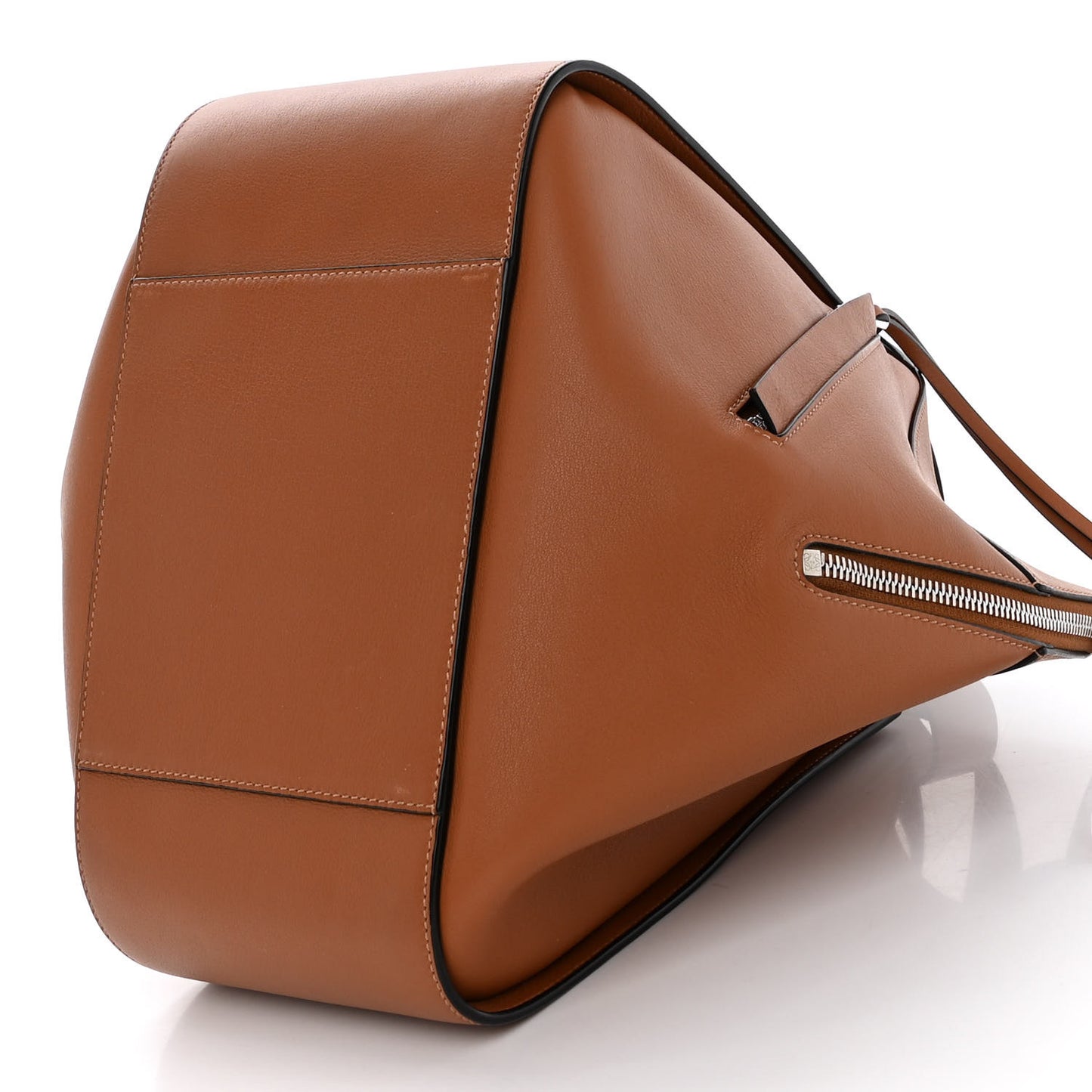 Calfskin Small Hammock Shoulder Bag Tan