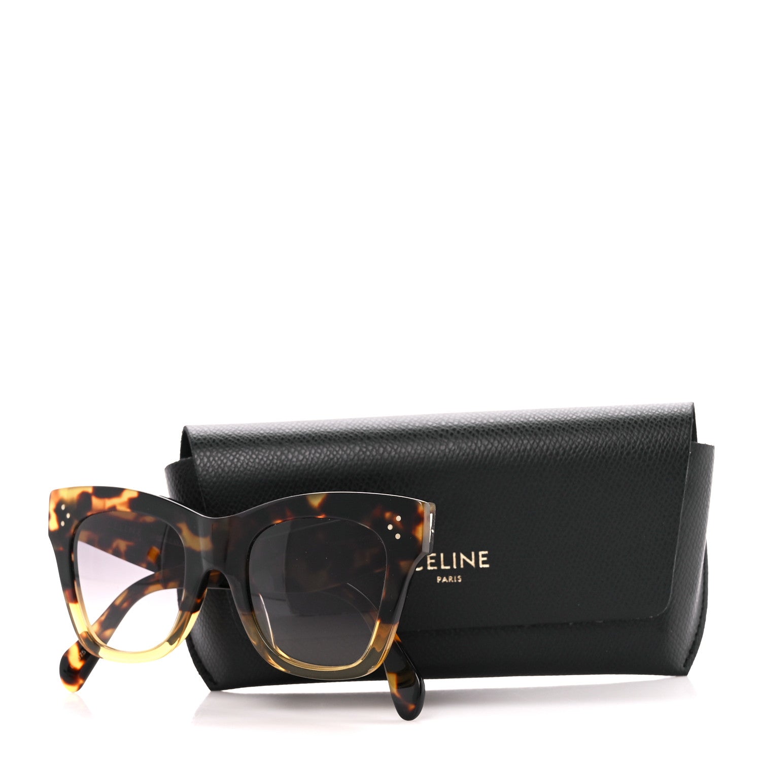 Celine Acetate Cat Eye Sunglasses CL40004I Havana Honey 7 of 7