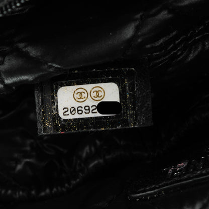Chanel Lambskin Quilted Flap Cosmetic Case Black 7 of 7