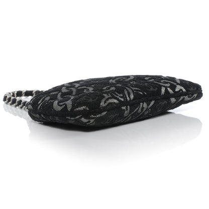 Chanel Silver CC Chain Pochette Black 3 of 8