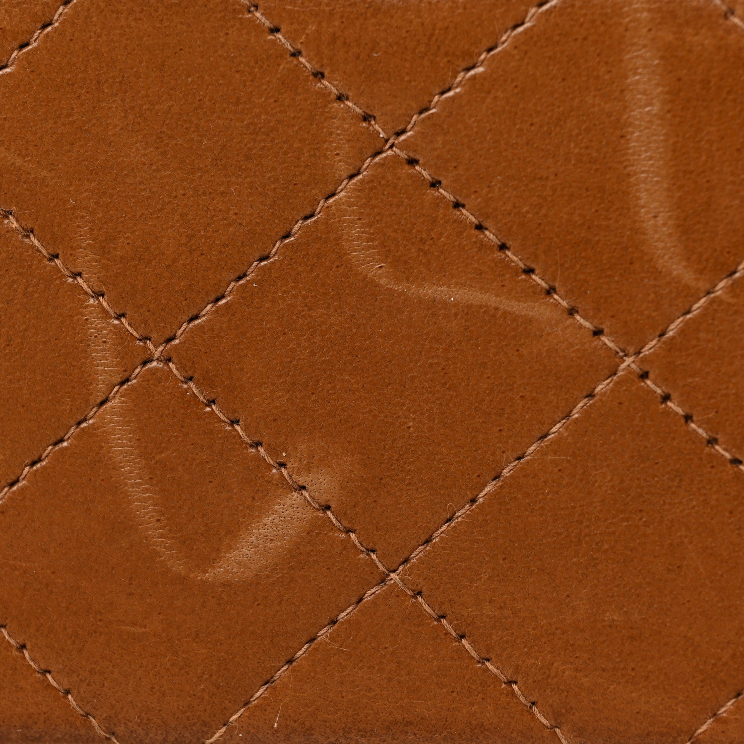 Chanel Lambskin Quilted Mini Square Flap Brown 9 of 9