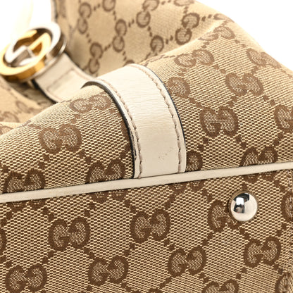 Gucci Monogram Medium Twins Tote Off White 16 of 23