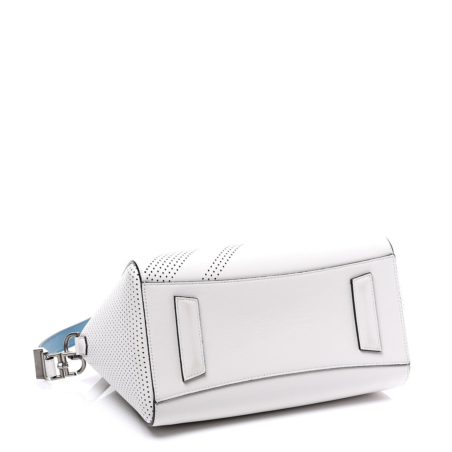 Givenchy Lambskin Perforated Small Antigona White 3 of 10