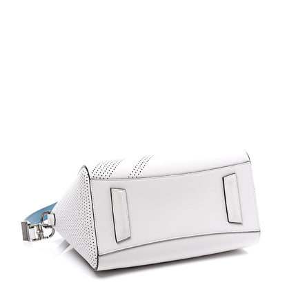 Givenchy Lambskin Perforated Small Antigona White 3 of 10