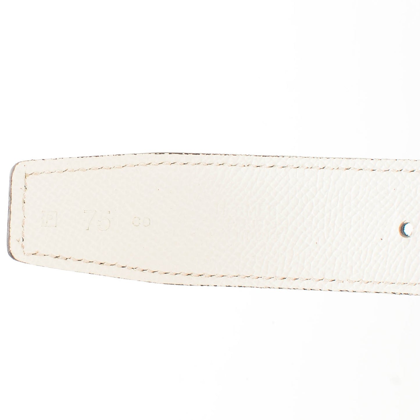 Swift Epsom 32mm H Belt Colvert White
