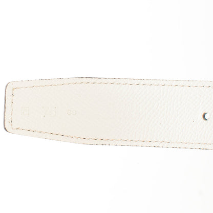 Hermes Swift Epsom 32mm H Belt Colvert White 5 of 7