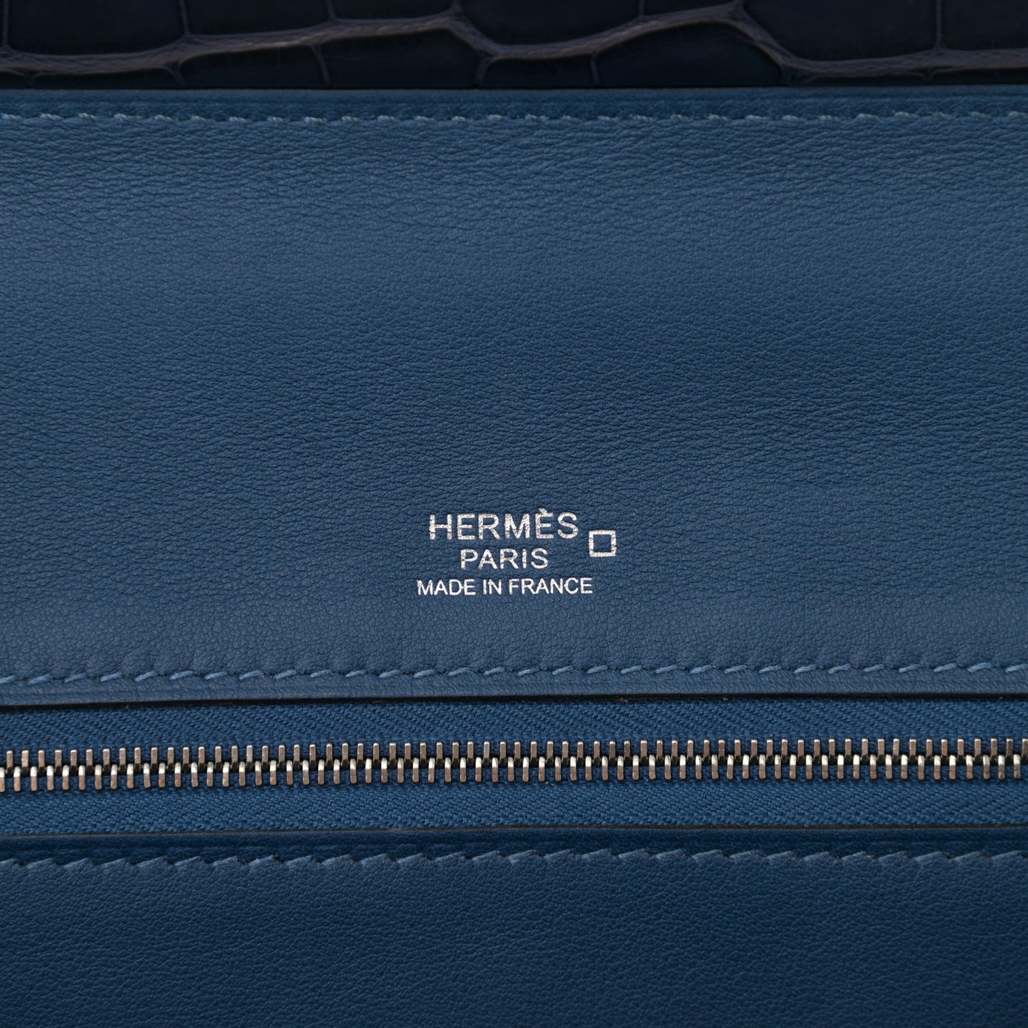 Togo Matte Alligator Touch 24/24 29 Deep Bleu Bleu Marine