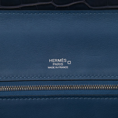 Hermes Togo Matte Alligator Touch 24/24 29 Deep Bleu Bleu Marine 6 of 10