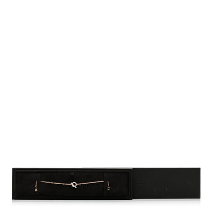 Hermes 18K Rose Gold Diamond Finesse Bracelet ST 4 of 4