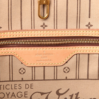 Louis Vuitton Monogram Neverfull MM 5 of 11