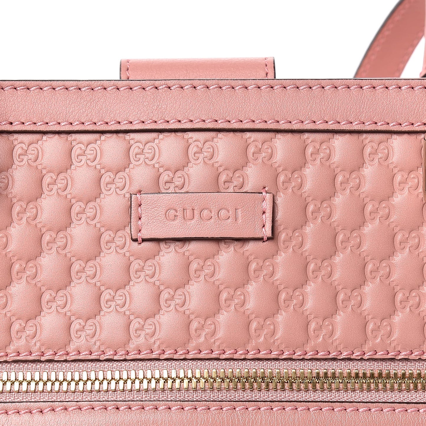 Soft Microguccissima Medium Tote Soft Pink