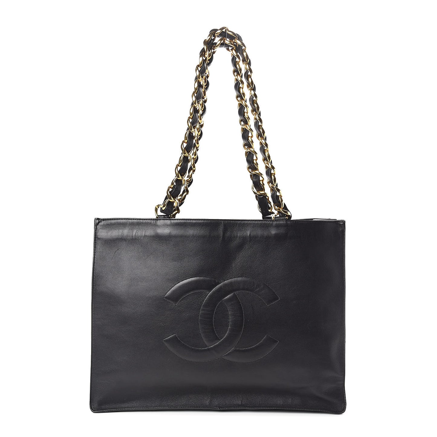 Lambskin CC Tote Black