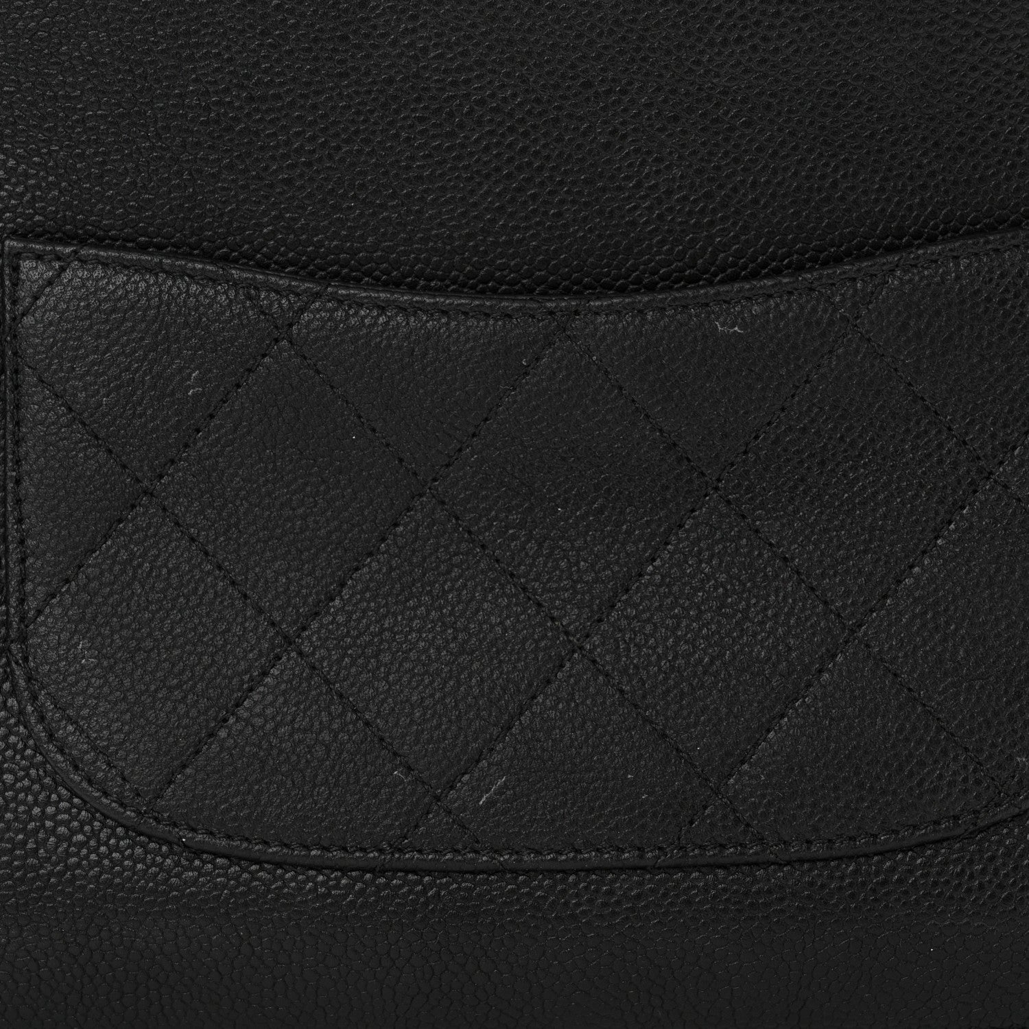 Chanel Caviar Quilted Grommet Embellished Small Piercing Chic Flap Bag Black 11 of 11