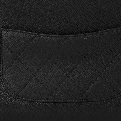 Chanel Caviar Quilted Grommet Embellished Small Piercing Chic Flap Bag Black 11 of 11