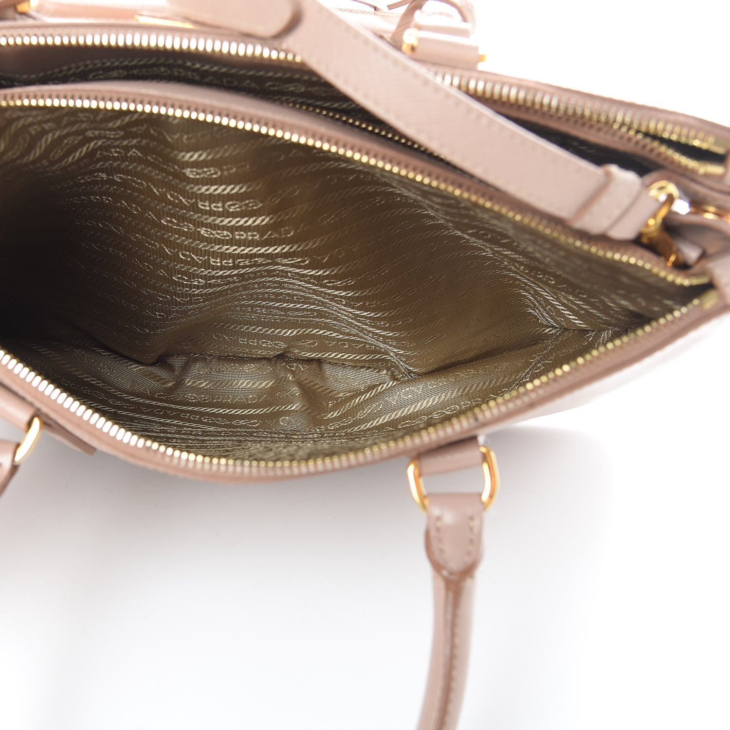 Prada Saffiano Medium Galleria Double Zip Tote Cammeo 7 of 24