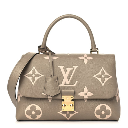 Louis Vuitton Empreinte Monogram Giant Madeleine MM Dove Grey Beige 1 of 5