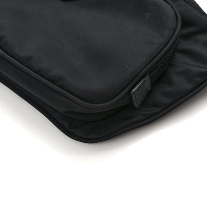 Prada Tessuto Nylon Saffiano Belt Bag Black 11 of 11