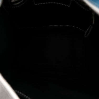 Balenciaga Veau Arena Multicolore S Bazar Shopper Tote Bleu Gris White Black 5 of 13