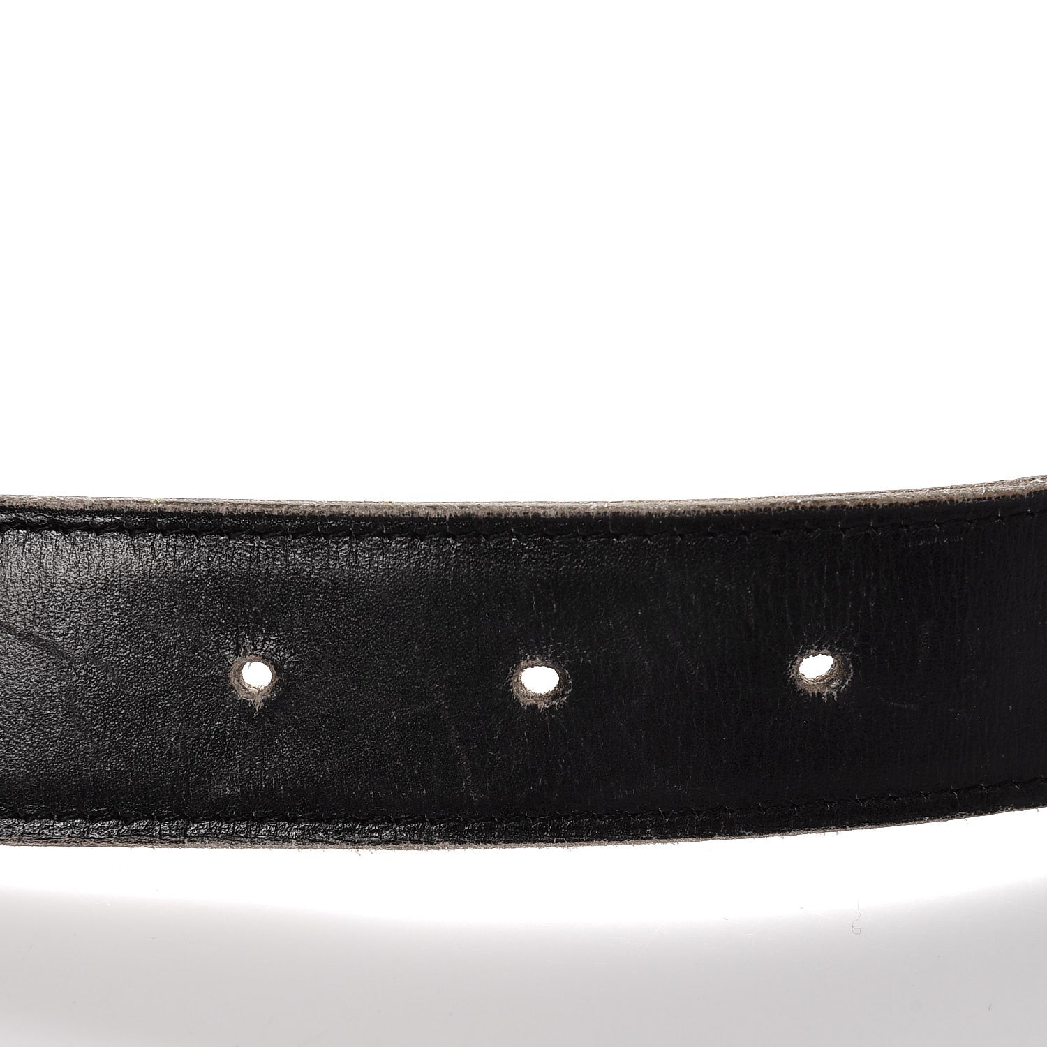 Hermes Box Togo H Belt 75 Black Gold 5 of 7