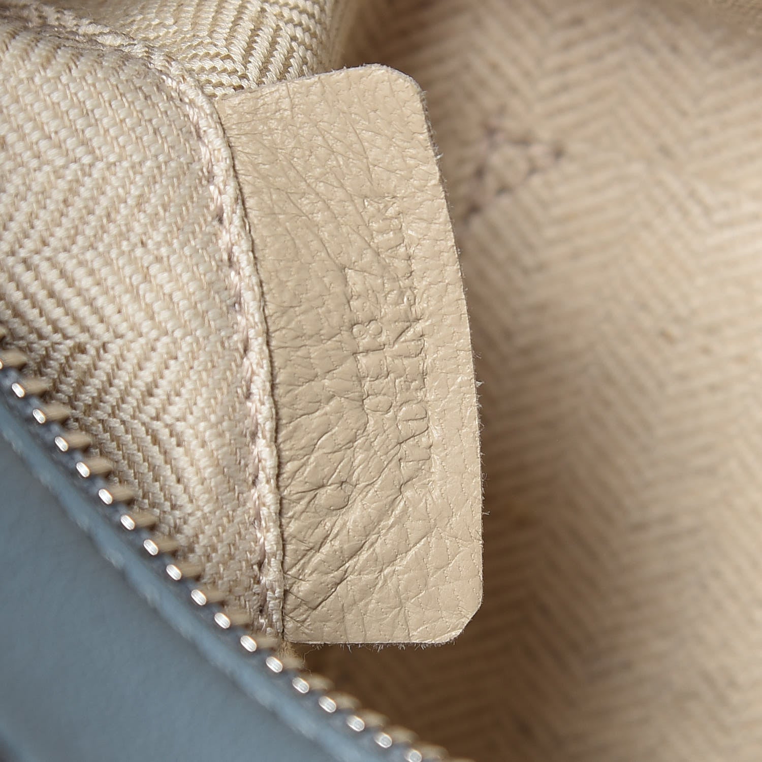 Loewe Calfskin Small Puzzle Bag Stone Blue 9 of 9