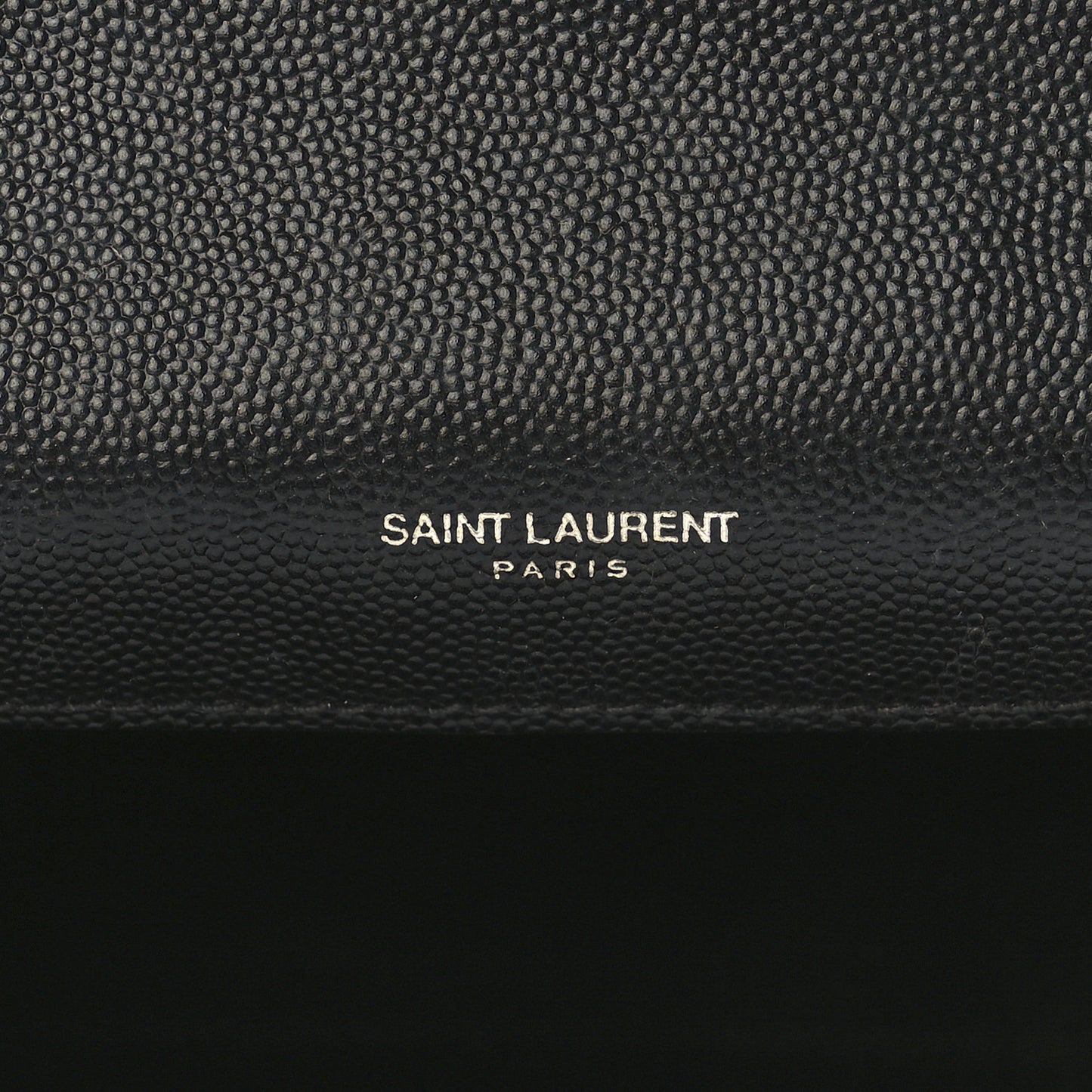 Grain De Poudre Medium Classic Monogram Kate Satchel Black