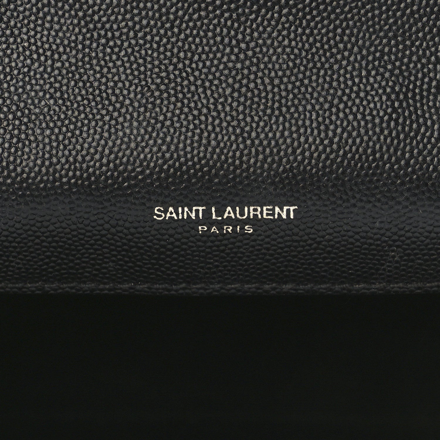 Saint Laurent Grain De Poudre Medium Classic Monogram Kate Satchel Black 6 of 12