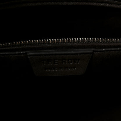 The Row Polished Saddle Calfskin Medium N/S Park Tote Burnt Wood 6 of 9