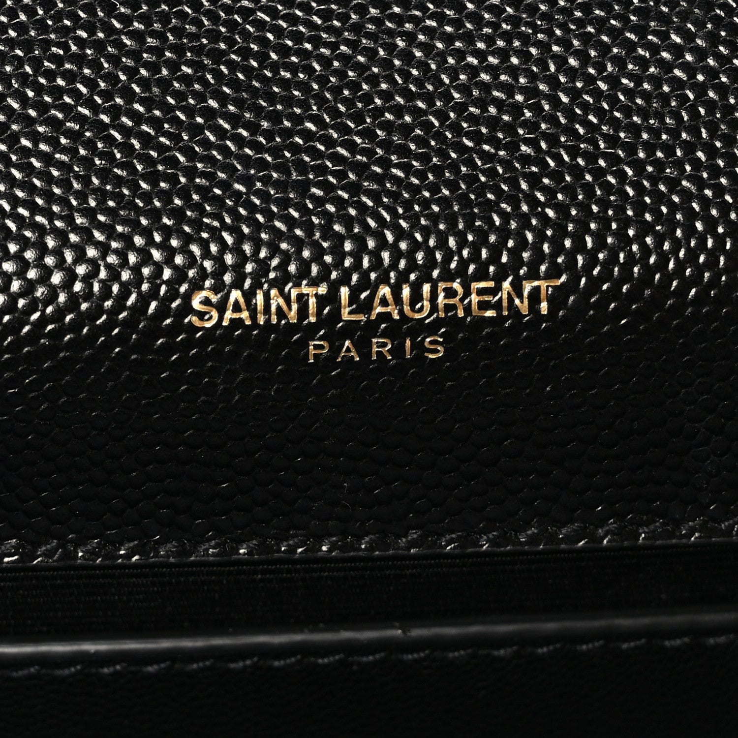 Saint Laurent Grain De Poudre Small Monogram Kate Satchel Black 6 of 9