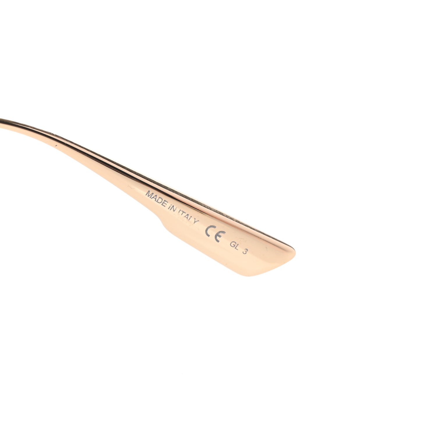 Acetate Square 30 Montaigne 2 Sunglasses Black Gold