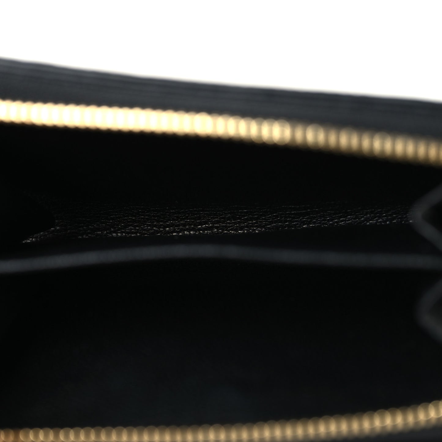 Lizard Monogram Wallet Black