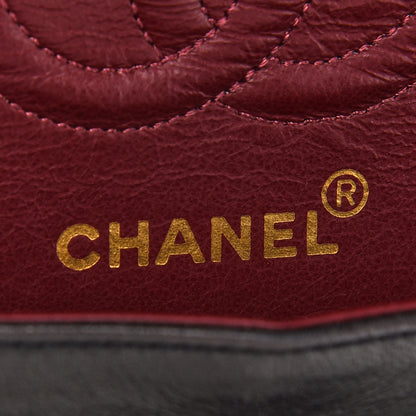 Chanel Lambskin Quilted Small Double Flap Black 6 of 9