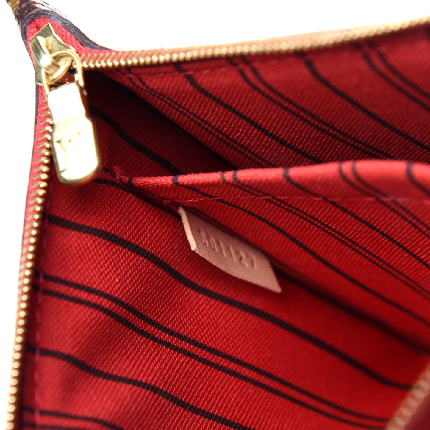Monogram Neverfull MM GM Pochette Cherry
