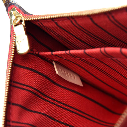 Louis Vuitton Monogram Neverfull MM GM Pochette Cherry 10 of 11