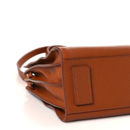Saint Laurent Grained Calfskin Baby Sac De Jour Supple Canyon 8 of 9