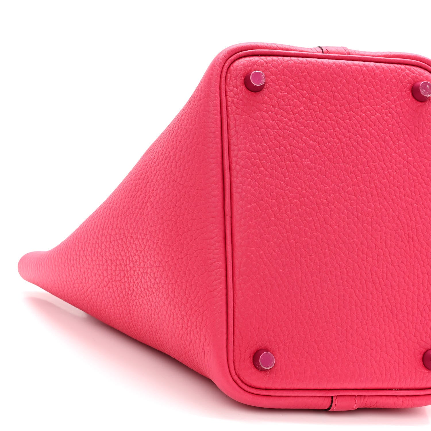 Hermes Taurillon Clemence Monochrome Picotin Lock 18 PM Rose Mexico 9 of 11