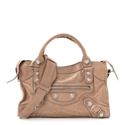 Balenciaga Agneau Giant 21 Silver Hardware City Seigle 1 of 19