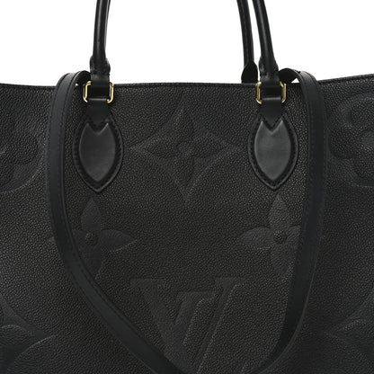 Louis Vuitton Empreinte Monogram Giant Onthego GM Black 7 of 9